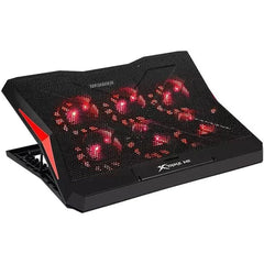 XTRIKE ME FN811 LAPTOP COOLING PAD 6 FANS 2 USB PORTS SUPPORT 17 INCH