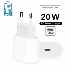 IPHONE USB-C PD 20W POWER ADAPTER CHARGER 2 PIN (EU PIN)