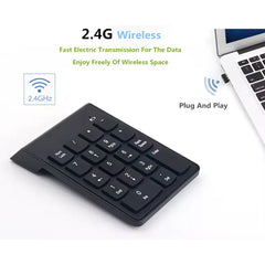 K1 WIRELESS 2.4GHz NUMPAD BLACK