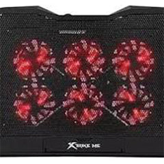 XTRIKE ME FN811 LAPTOP COOLING PAD 6 FANS 2 USB PORTS SUPPORT 17 INCH
