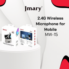 JMARY MW-15 2.4G WIRELESS MICROPHONE FOR MOBILE TYPE C