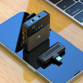 SX8 TYPE-C SINGLE PROFESSIONAL LAVALIER WIRELESS MICROPHONE FOR INTERVIEW, VLOG, LIVE MIC NOISE REDUCTION