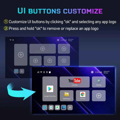 H96 MAX For Led Lcd Android TV 13.0 Version Tv Box 4+64GB
