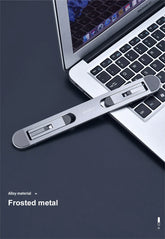 Adjustable Laptop Riser Stand | Portable Aluminum Laptop Holder for Desk