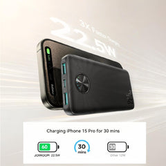 JOYROOM JR-PBF15 22.5W LED Fast Charging Power Bank 10000mAh