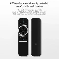 W1S 2.4G AIR MOUSE REMOTE CONTROL BUILT-IN 6-AXIS GYROSCOPE SENSOR IR LEARNING FOR SMART TV ANDROID TV BOX