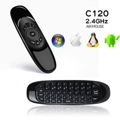 Air Mouse C120 | 2.4GHz Wireless Remote & Keyboard for Android TV, PC, and Smart Devices