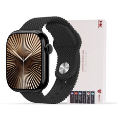 HK10 PRO B 2.02 AMOLED DISPLAY G-SENSOR AI FEATURES WITH WEARFIT PRO APP 2 STRAPS BLACK