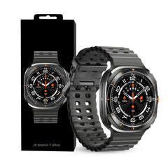 JS WATCH7 ULTRA 1.43 AMOLED DISPLAY WATERPROOF IP68 SMART WATCH WITH FITCLOUDPRO APP BLACK