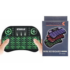 SPEEDX RF 500 MINI TOUCH PAD WIRELESS WITH BACKLIGHT KEYBOARD MOUSE