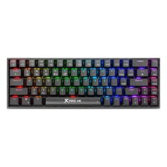 XTRIKE ME GK-994W WIRELESS 2.4G RGB BT GAMING KEYBOARD BLACK