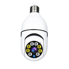 Speed-X CA-E25 Bulb camera 1080p Wifi 360 Degree Panoramic Night Vision Two-Way Audio Motion Detection With V380PRO APP