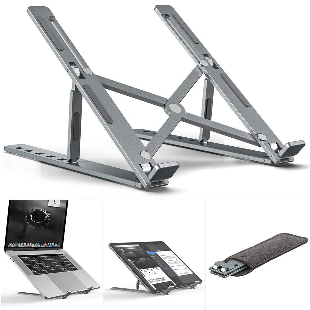 SPEED-X 18 INCH LAPTOP STAND CREATIVE FOLDING STORAGE BRACKET
