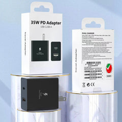 35W SAMSUNG TYPE-C + USB FAST CHARGER