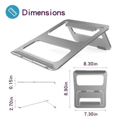 ALUMINUM ALLOY TABLET HOLDER FOR LAPTOP STAND