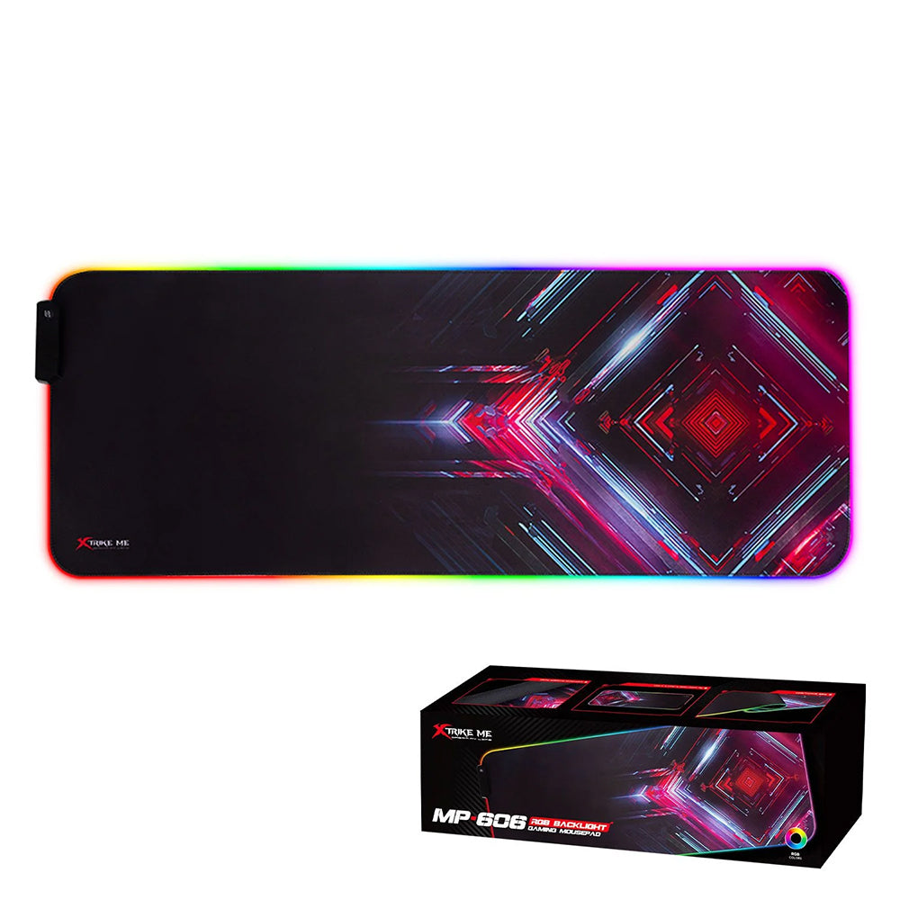 XTRIKE ME MP-606 Mouse Pad with 7 Color RGB Lighting