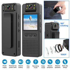 L12 MINI BODY CAMERA WIFI VIDEO RECORDER 1080P WEARABLE NIGHT VISION