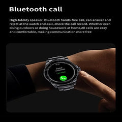 RLX JS9 Sport Smart Watch Bracelet Heart Rate Blood Oxygen Bluetooth Call Message Reminder Full Function Nfc WITH Wearfit Pro APP