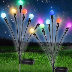 Solar Firefly Lights (Pack of 2) – Waterproof LED Garden Lights