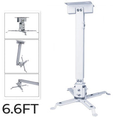 PROJECTOR CEILING MOUNT KIT HEAVY GAUGE (SQUARE TYPE) STAND 6.6FEET 2M