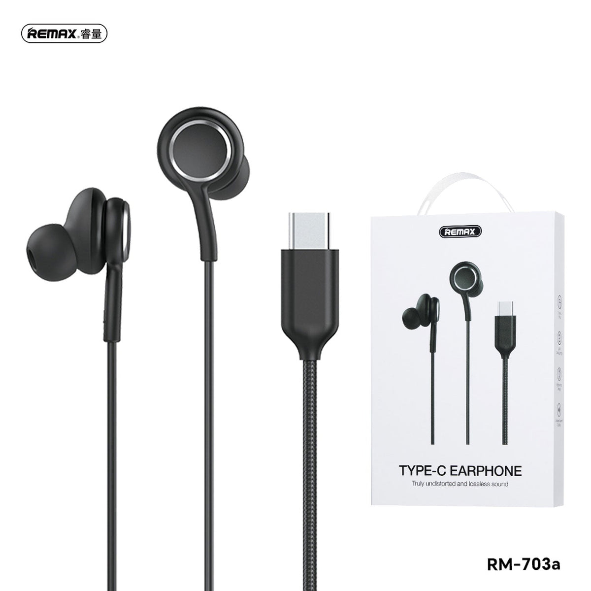 REMAX RM-703A TYPE C LIGHTWEIGHT HANDFREE